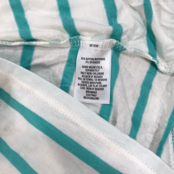 Abound Twist Front Stripe Tee - Picture 2 of 5